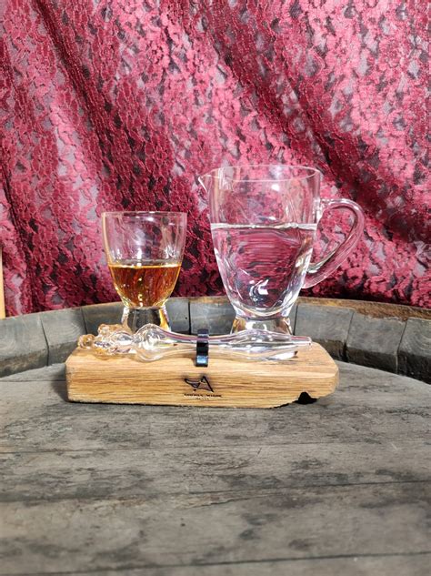 Twin Set Cask Stave Mini Spirit Glass Water Pitcher And Angel Water Dropper Angel S Share