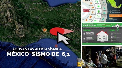 Se Activan Las Alertas Un Sismo De Magnitud 6 1 Sacude México