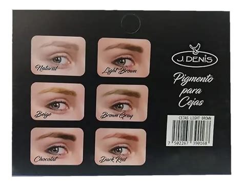 Pigmento Para Cejas Profesional Indeleble J Denis GAERO SHOP