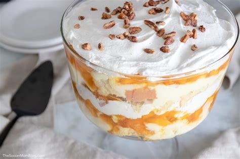 Peaches And Cream Trifle The Soccer Mom Blog