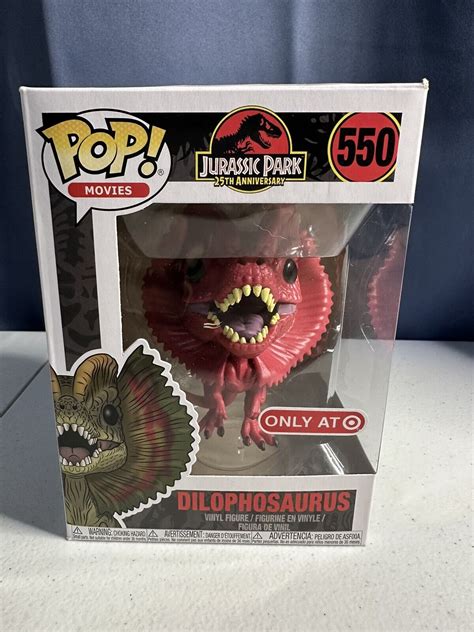 Funko Pop Movies Jurassic Park 25th Anniversary 550 Dilophosaurus