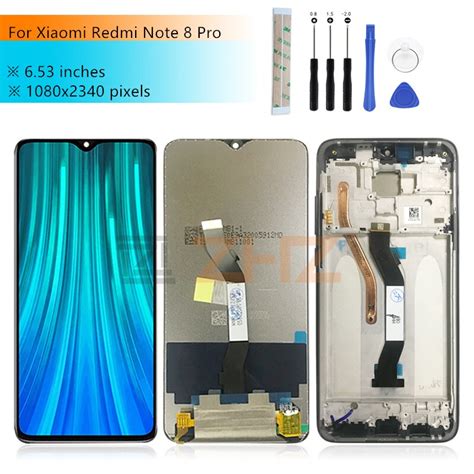 For Xiaomi Redmi Note 8 Pro Lcd Display Touch Screen Digitizer Assembly