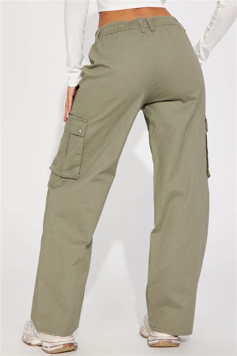 Julianna Cargo Pant Olive Fashion Nova Pants Fashion Nova