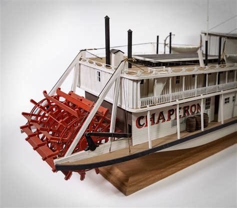 Model Shipways Chaperon Sternwheel Steamer Scale