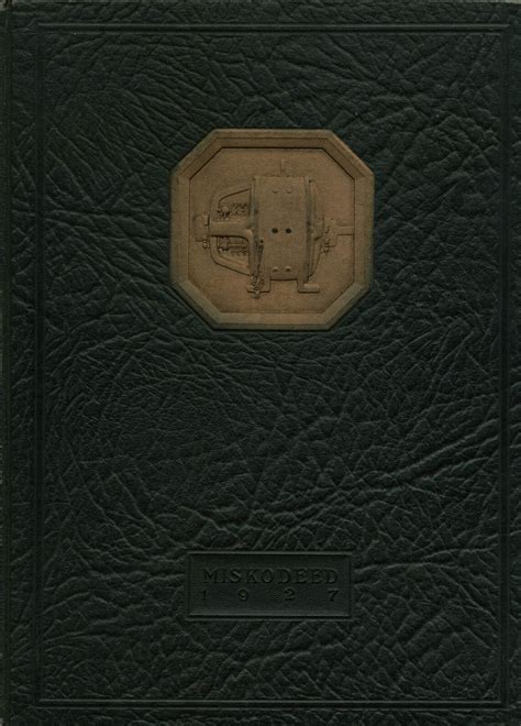 1927 Yearbook From Mishawaka High School From Mishawaka Indiana For Sale