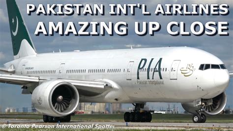 Pakistan Int L Airlines Flight Pk784 Boeing 777 240 Lr Ap Bgz Departure From Toronto