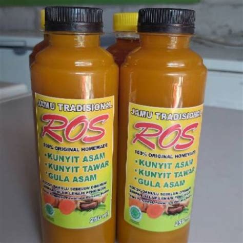 Jual Minuman Jamu Kunyit Asem Ml Halal Mui Shopee Indonesia