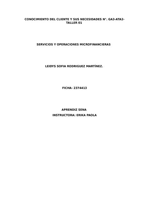 FinancieraIdentificar elementos de evaluación de solicitudes conforme