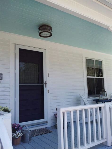 Benjamin Moore Blue Porch Ceiling Paint Shelly Lighting