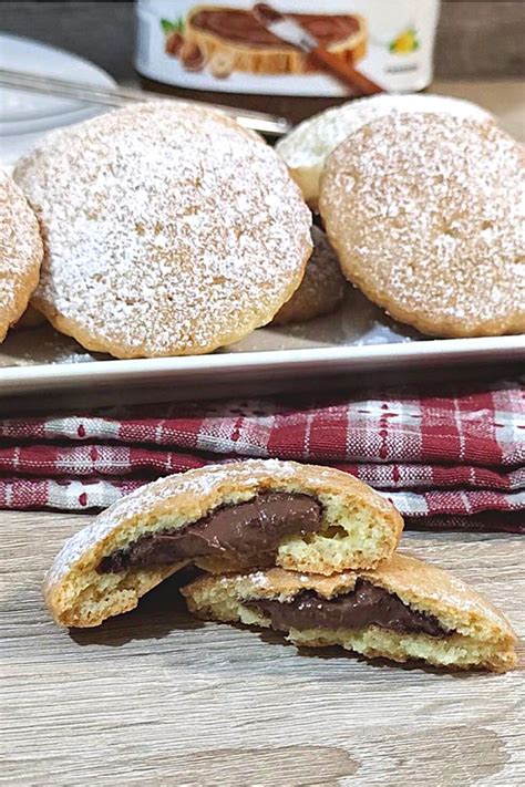 Biscotti Di Frolla Farciti Alla Nutella Lisa In Cucina Ricette