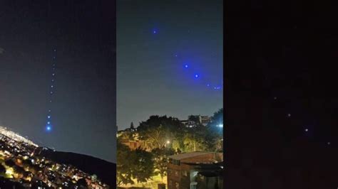 Video Ovnis En Cali Misteriosas Luces Azules Aparecieron En El Cielo