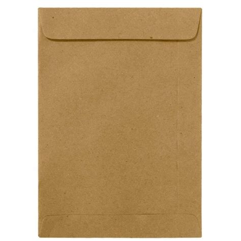 Envelope Saco Kraft Natural KN25 176x250mm Caixa 100 Unidades