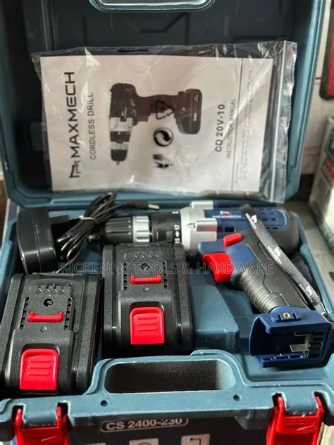 Cordless Screwdriver Machine Maxmech 20v In Lagos Island Eko Hand