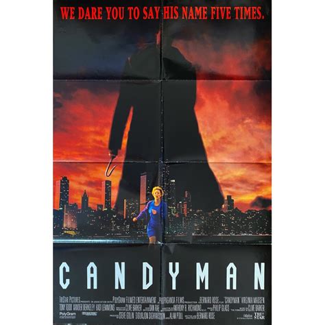 Candyman Us Movie Poster 27x40 In 1992