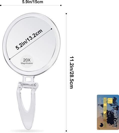 Momokuba Magnifying Mirror X X Two Sided Double Sided Magnifying