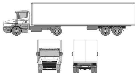 Scania Truck Outline Drawing Scania Blogs