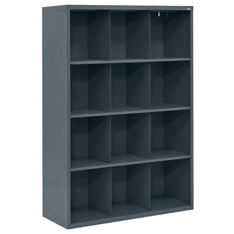 Sandusky Steel Cube Organizer In Charcoal In H X In W X