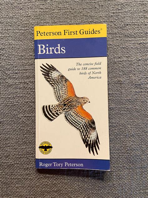 Peterson First Guides To Birds Roger Tory Peterson Etsy