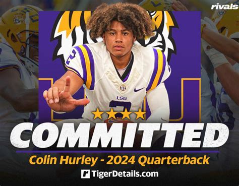 LSU lands commitment from QB Colin Hurley, who reclassifies to 2024 - Death Valley Insider: LSU ...