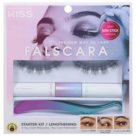 Kiss Falscara Starter Kit Lengthening Publix Super Markets