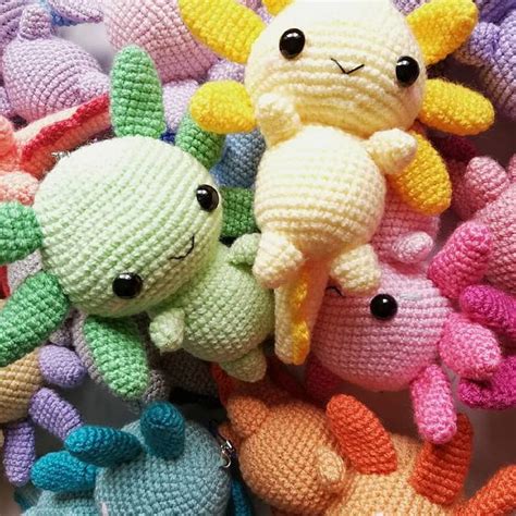 Axolotl Amigurumi Pattern Free Crochet Toy Pdf In Multicultural Pastime Paradise