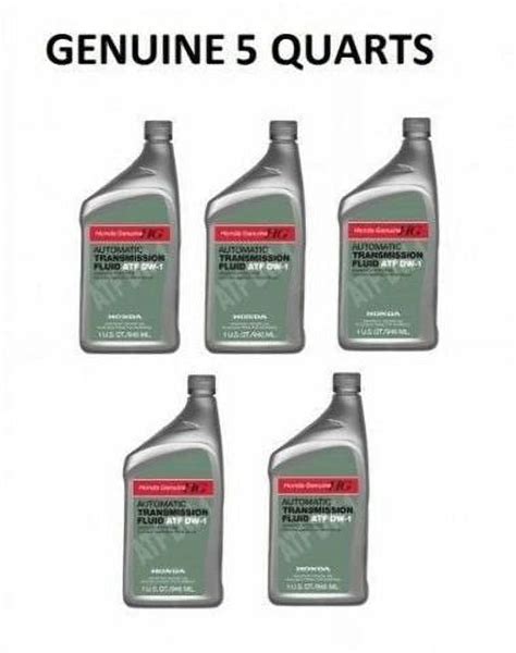 Genuine Honda Atf Dw Automatic Transmission Fluid Oe