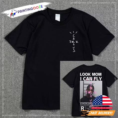 Cactus Jack Travis Scott Look Mom I Can Fly Tee Unleash Your Creativity