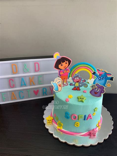 Cake Dora La Exploradora Pastel De Dora Pastel De Dora La