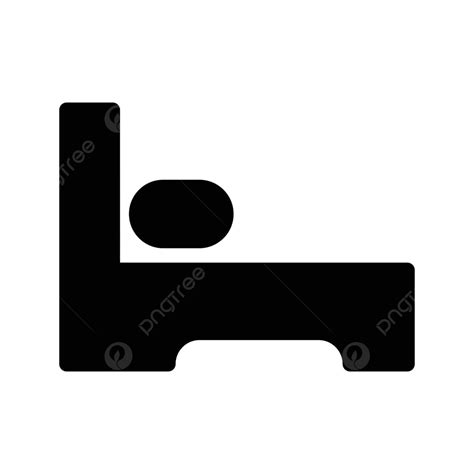 Sleep Isolated White Symbol Vector Isolated White Symbol Png And