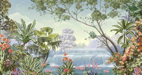 Wallpaper - Wall Mural - Welcome to Paradise - PHOTOWALL | Mural wallpaper, Mural, Wall art ...