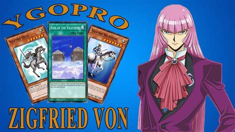 Zigfried Von Schroeder Accurate Character Deck Ygopro Replays