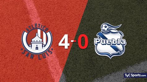 Atl de San Luis vs Puebla en vivo seguí el partido minuto a minuto