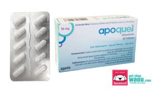 APOQUEL 16 MG BLISTER DE 10 TABLETAS Petshopwaou