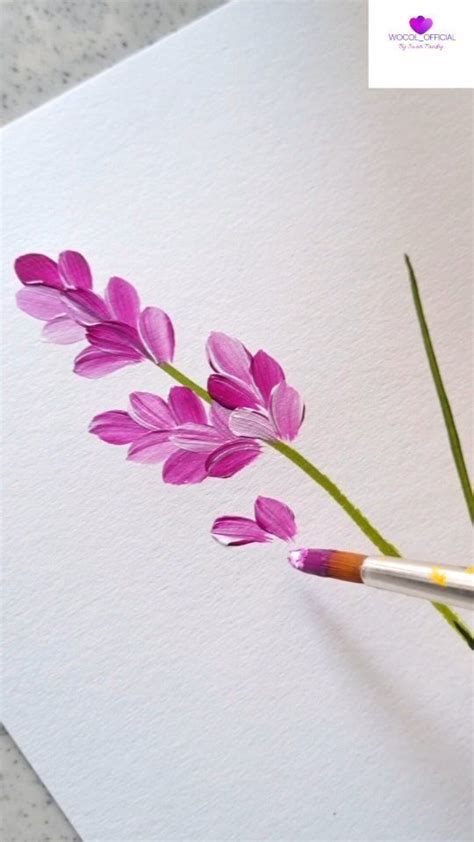 Swati Pandey OneStroke Flower Painting On Instagram Easiest Flower