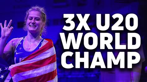 Amit Elor Wins Her 3rd U20 World Title YouTube