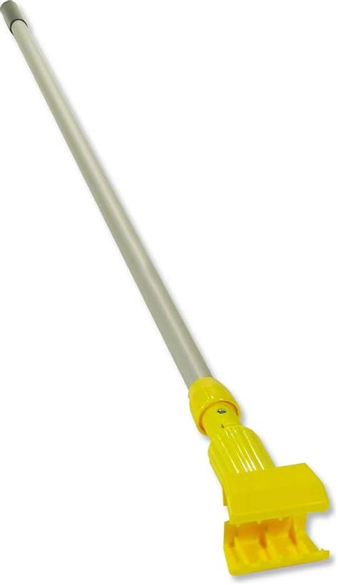 Rubbermaid Commercial Gripper Clamp Style Wet Mop Gray Aluminum Handle