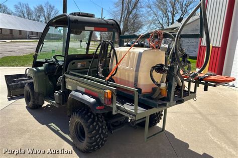 2005 John Deere Hpx Gator Utility Vehicle In Atchison Ks Item Of9383 For Sale Purple Wave