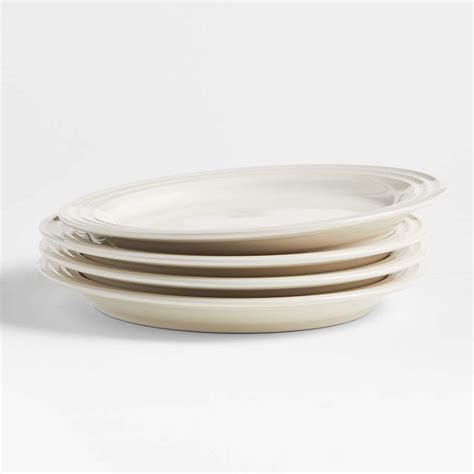 Le Creuset Meringue Salad Plates Set Of 4 Crate And Barrel Canada