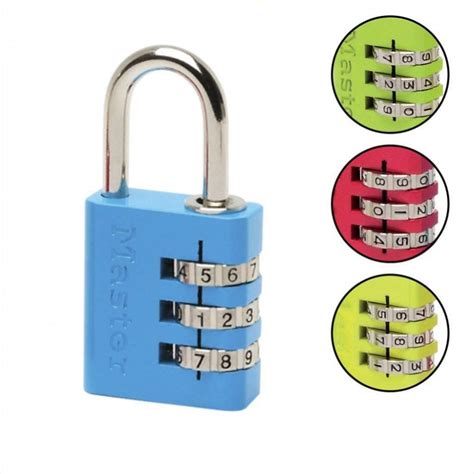 Master Lock Cadenas à combinaison MASTER LOCK aluminium l 30 mm