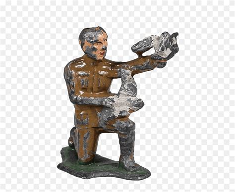 Messenger Pigeon Ww2 Barclay Soldier - Figurine, HD Png Download ...