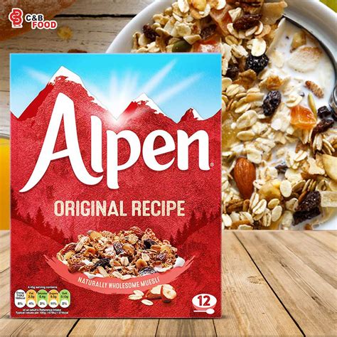 Alpen Original Recipe Naturally Wholesome Muesli G