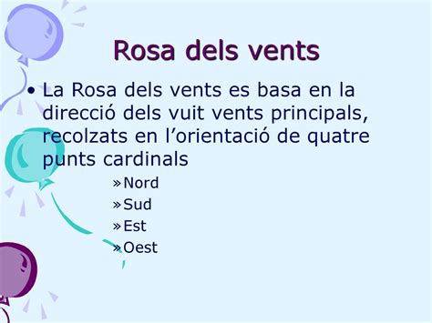 Punts Cardinals I Rosa Dels Vents Ppt Descargar