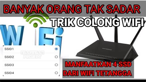 Trik Cara Nembak Wifi Tetangga Youtube