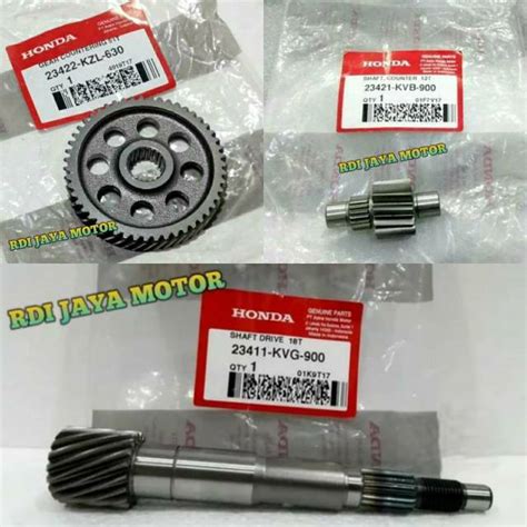 Gigi Gardan Gearbox Honda Beat Vario 110 Scoopy Spacy 1 Set 3