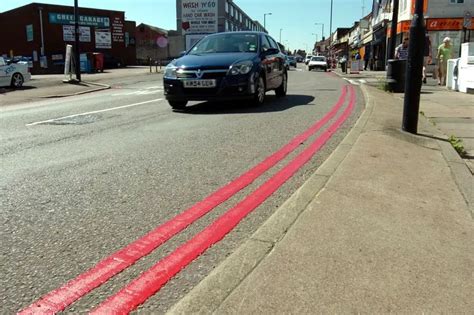 More Double Red Lines Are Appearing On The Roads But What Do They