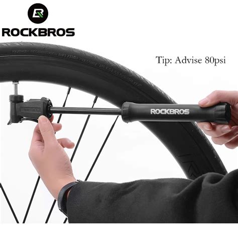 Aliexpress Buy Rockbros Portable Bicycle Pump Bidirectional