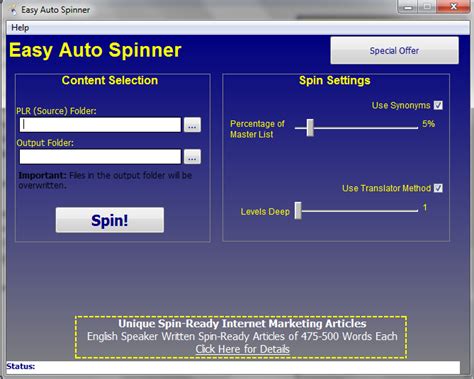 [GET] Spinner Pro Article Spinning Software (With Legit License) – Free ...