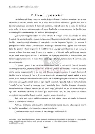 Lez La Sindrome Di Down Pdf