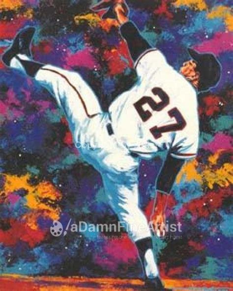 Juan Marichal Autographed Limited Edition Print Signed By Marichal