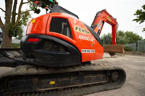 Kubota KX080 8 Tonne Mini Excavator Claude Fenton Plant Hire